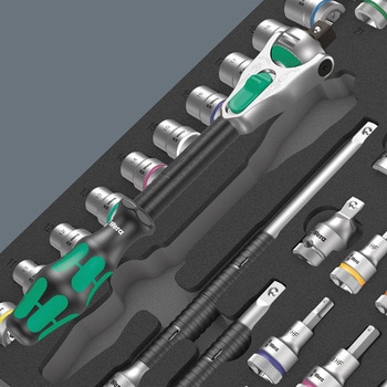 ウレタン入りソケットレンチセット Wera