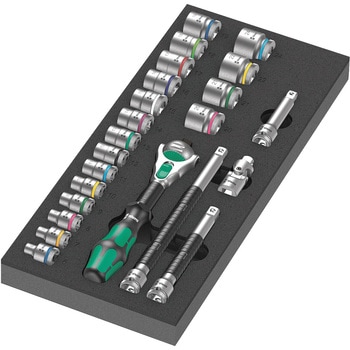 ウレタン入りソケットレンチセット Wera