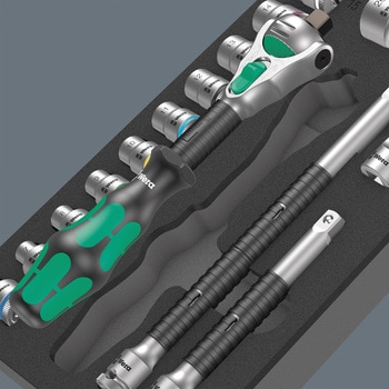 ウレタン入りソケットレンチセット Wera