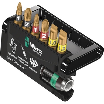 バイトーションダイヤモンドビットチェック Wera