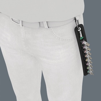 ビットソケットセット(レール付) Wera