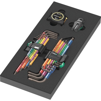 ウレタン入りHEX TXセット(マグネタイザー・メジャー付) Wera