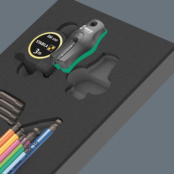 ウレタン入りHEX TXセット(マグネタイザー・メジャー付) Wera