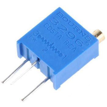 Bourns 半固定抵抗器(トリマポテンショメータ) 50Ω スルーホール 25回転型 3296Y-1-500LF BOURNS