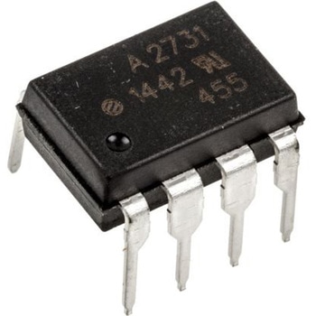 Broadcom (ブロードコム) フォトカプラ， スルーホール実装 チャンネル数：2， ダーリントン出力， HCPL-2731-000E BROADCOM