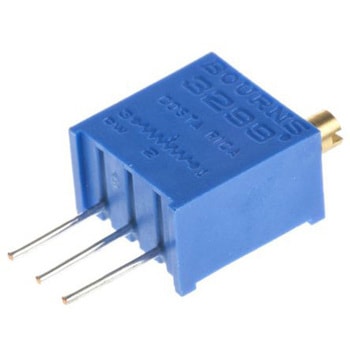 Bourns 半固定抵抗器(トリマポテンショメータ) 100kΩ スルーホール 25回転型 3299W-1-104LF BOURNS