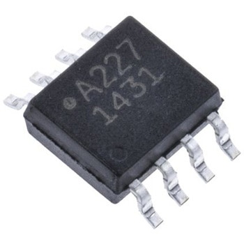 Broadcom (ブロードコム) フォトカプラ， 表面実装 チャンネル数：2， トランジスタ出力， ACPL-227-500E - BROADCOM