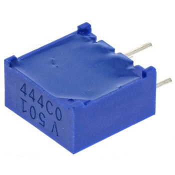 Bourns 半固定抵抗器(トリマポテンショメータ) 500Ω スルーホール 1回転型 3386V-1-501LF BOURNS