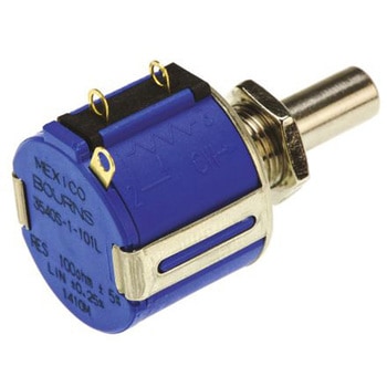 Bourns ポテンショメーター， 100Ω， 回転数：10， 2W BOURNS