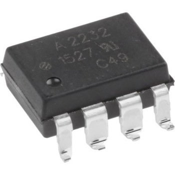 Broadcom (ブロードコム) フォトカプラ， 表面実装 チャンネル数：2， ロジックゲート出力， HCPL-2232-300E - BROADCOM