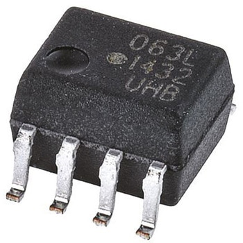 Broadcom (ブロードコム) フォトカプラ， 表面実装 チャンネル数：2， トランジスタ出力， HCPL-063L-000E BROADCOM