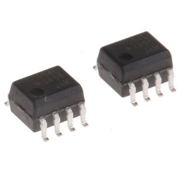 Broadcom (ブロードコム) フォトカプラ， 表面実装 チャンネル数：2， トランジスタ出力， ACPL-054L-000E - BROADCOM
