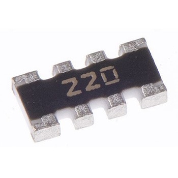 Bourns 抵抗アレイ， 22Ω， 0.25W， ±5%， 素子数：4 BOURNS