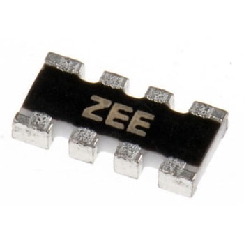 Bourns 抵抗アレイ， 3.3kΩ， 0.25W， ±5%， 素子数：4 - BOURNS