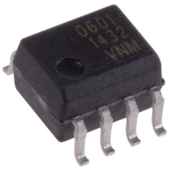 Broadcom (ブロードコム) フォトカプラ， 表面実装 チャンネル数：1， トランジスタ出力， HCPL-0601 - BROADCOM