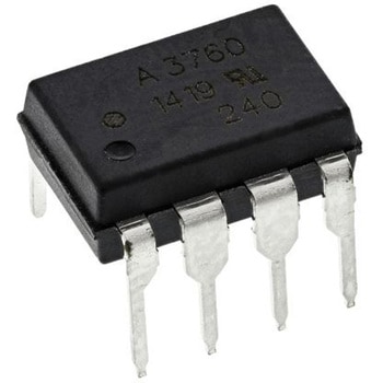 Broadcom (ブロードコム) フォトカプラ， スルーホール実装 チャンネル数：1， ダーリントン出力， HCPL-3760-000E BROADCOM