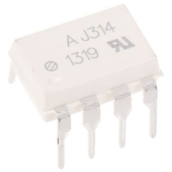 Broadcom (ブロードコム) フォトカプラ， スルーホール実装 チャンネル数：2， IGBT，MOSFET ゲート駆動用， HCPL-J314-000E BROADCOM