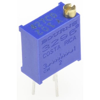 Bourns 半固定抵抗器(トリマポテンショメータ) 1kΩ スルーホール 25回転型 3296Y-1-102LF - BOURNS
