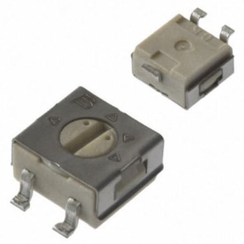 Bourns 半固定抵抗器(トリマポテンショメータ) 10Ω 表面実装 1回転型 3314G-1-100E BOURNS
