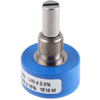 Bourns ポテンショメーター， 20kΩ， 回転数：360°連続， 1W BOURNS