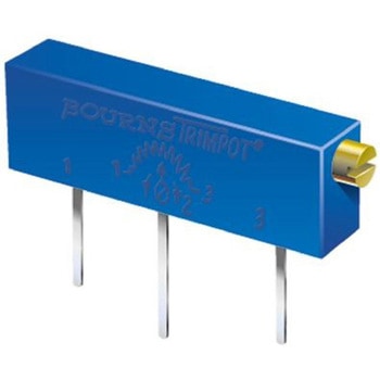 Bourns 半固定抵抗器(トリマポテンショメータ) 10kΩ スルーホール 22回転型 3059Y-1-103LF BOURNS