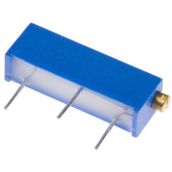 Bourns 半固定抵抗器(トリマポテンショメータ) 5kΩ スルーホール 15回転型 3006P-1-502LF BOURNS