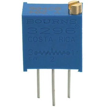 Bourns 半固定抵抗器(トリマポテンショメータ) 10kΩ スルーホール 25回転型 3296Y-1-103LF BOURNS