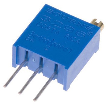 Bourns 半固定抵抗器(トリマポテンショメータ) 25kΩ スルーホール 25回転型 3296W-1-253LF BOURNS