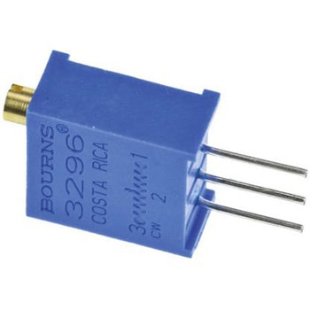 Bourns 半固定抵抗器(トリマポテンショメータ) 1kΩ スルーホール 25回転型 3296W-1-102LF BOURNS