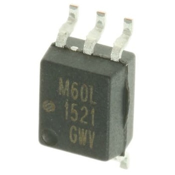 Broadcom (ブロードコム) フォトカプラ， 表面実装 チャンネル数：1， ロジックゲート出力， ACPL-M60L-000E BROADCOM