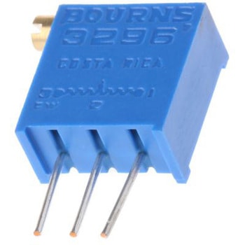 Bourns 半固定抵抗器(トリマポテンショメータ) 2kΩ スルーホール 25回転型 3296X-1-202LF BOURNS