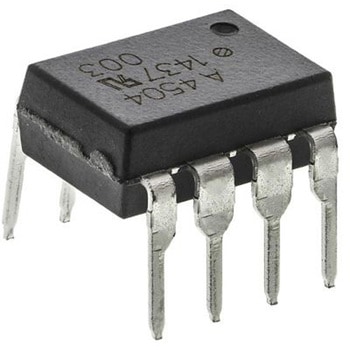 Broadcom (ブロードコム) フォトカプラ， スルーホール実装 チャンネル数：1， トランジスタ出力， HCPL-4504-000E BROADCOM