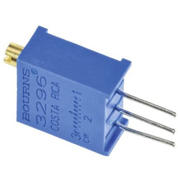 Bourns 半固定抵抗器(トリマポテンショメータ) 5kΩ スルーホール 25回転型 3296W-1-502LF BOURNS