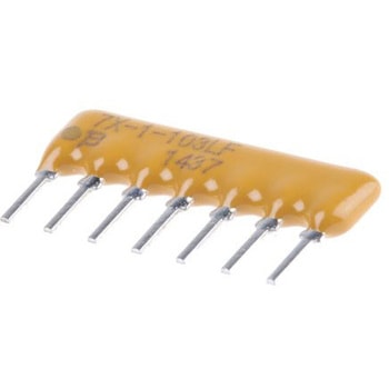Bourns 抵抗アレイ， 10kΩ， 0.88W， ±2%， 素子数：6 BOURNS