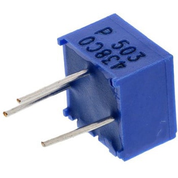 Bourns 半固定抵抗器(トリマポテンショメータ) 50kΩ スルーホール 1回転型 3362P-1-503LF BOURNS