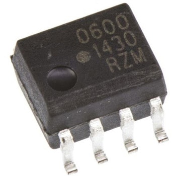 Broadcom (ブロードコム) フォトカプラ， スルーホール実装 チャンネル数：1， トランジスタ出力， HCPL-0600-000E BROADCOM