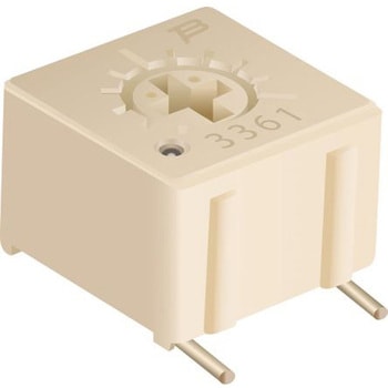 Bourns 半固定抵抗器(トリマポテンショメータ) 100kΩ 表面実装 1回転型 3361P-1-104GLF BOURNS