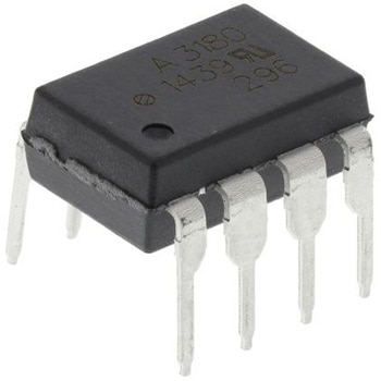 Broadcom (ブロードコム) フォトカプラ， スルーホール実装， トランジスタ出力， HCPL-3180-000E BROADCOM