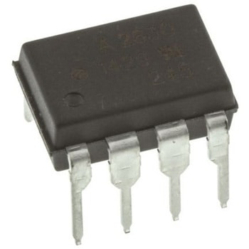 Broadcom (ブロードコム) フォトカプラ， スルーホール実装 チャンネル数：2， トランジスタ出力， HCPL-2630-000E BROADCOM