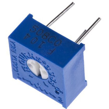 Bourns 半固定抵抗器(トリマポテンショメータ) 100kΩ スルーホール 1回転型 3386F-1-104LF BOURNS