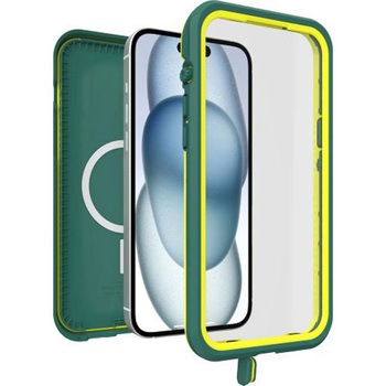 iPhone15Plusケース Fre MagSafe グリーン OtterBOX
