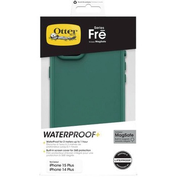 iPhone15Plusケース Fre MagSafe グリーン OtterBOX