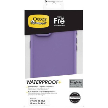 iPhone15Plusケース Fre MagSafe プラム OtterBOX