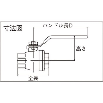 禁油処理ボールバルブ(ステンレス) ハマイ