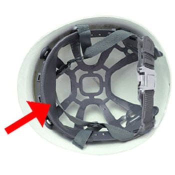 交換用 ヘルメット用・ソフト汗取り ミドリ安全
