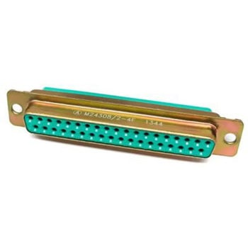 Amphenol India D-subコネクタ， 37極， メス， パネルマウント， M24308/2-4F AMPHENOL