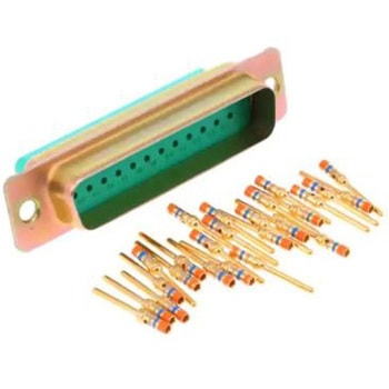 Amphenol India D-subコネクタ， 25極， オス， パネルマウント， M24308/4-3F AMPHENOL