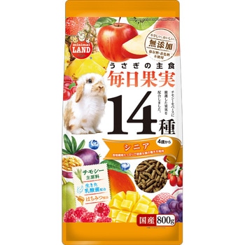 うさぎの毎日果実14種 シニア minimal LAND
