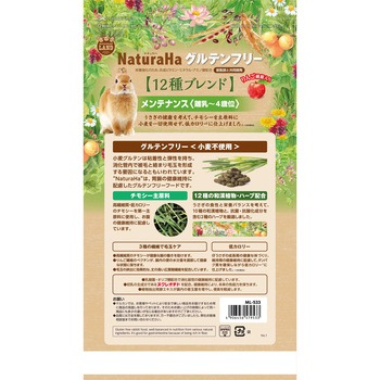 ナチュラハ グルテンフリー 12種ブレンド ラビット メンテナンス お徳用 minimal LAND