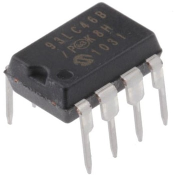 マイクロチップ， シリアルEEPROM 1kbit シリアル-マイクロワイヤー MICROCHIP